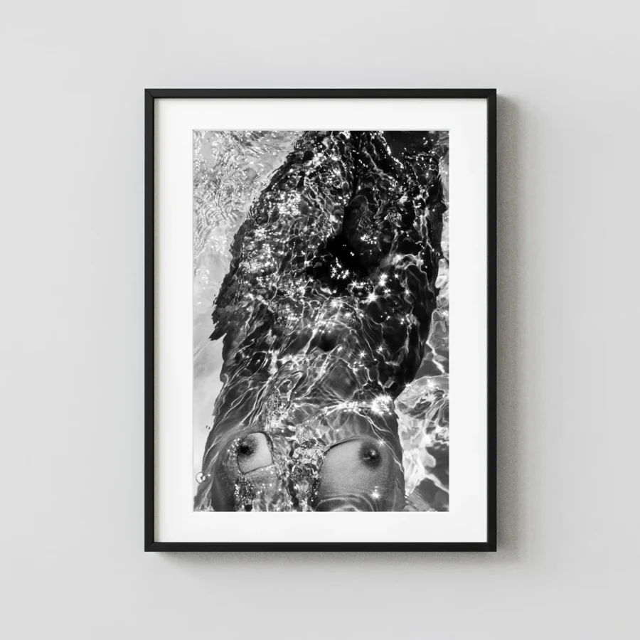 Nu Etoile Lieus Var Genese 102 1971 displayed as a framed wall mockup