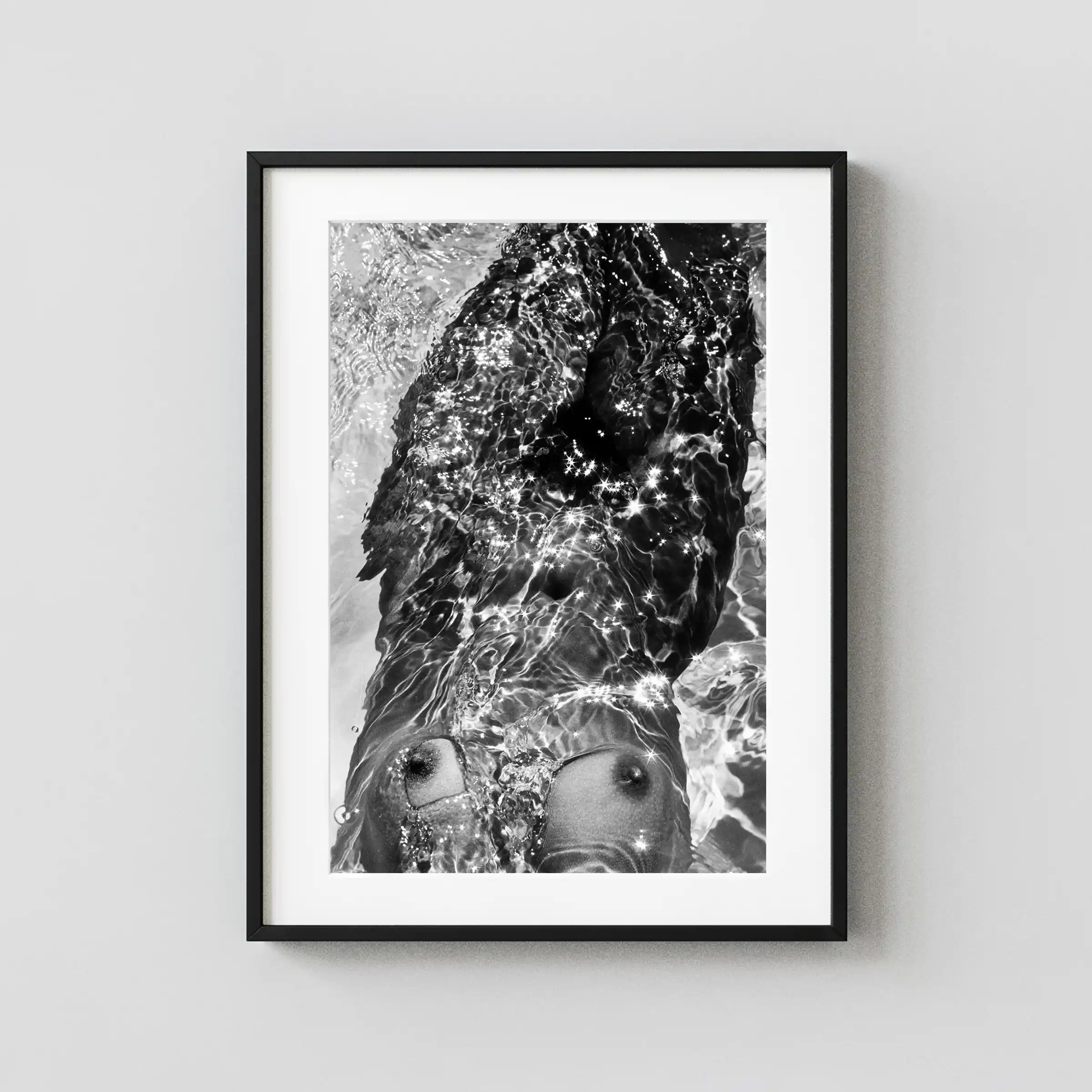 Nu Etoile Lieus Var Genese 102 1971 displayed as a framed wall mockup