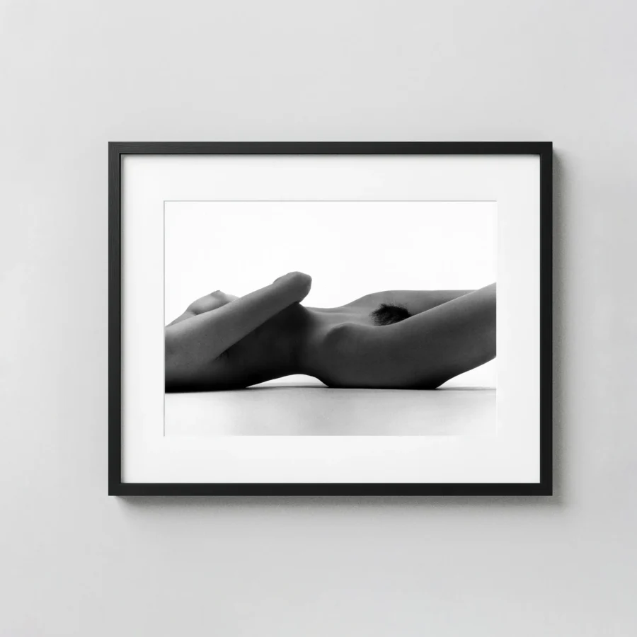 Reclining Nude Profile 1949 displayed as a framed wall mockup