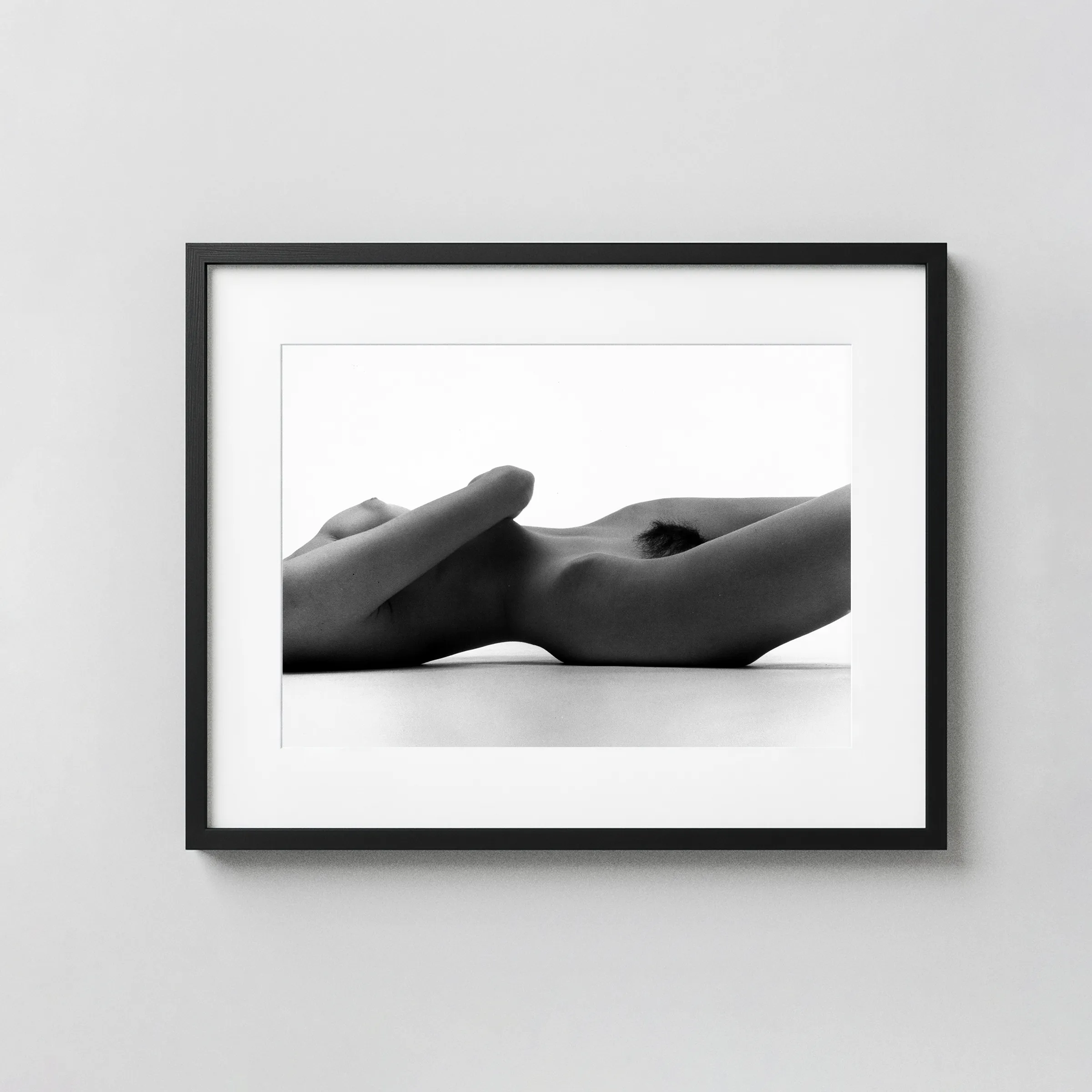 Reclining Nude Profile 1949 displayed as a framed wall mockup