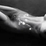 Nude in Water Highlights 1960 Photography Print