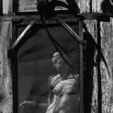 Nude Reflection in Window 1963 Photography Print