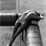 Nude A La Terrasse II Paris 1975 Photography Print