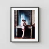 Nude At Luxor Bathhouse 1986 Photography Print