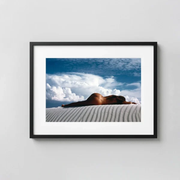 Nude At White Sands V 1986 Photography Print