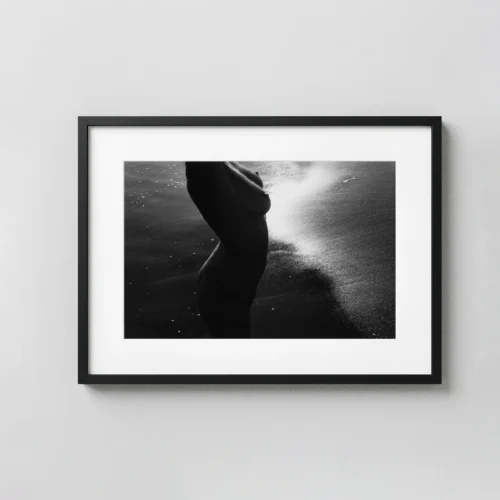 Nude at Water's Edge circa 1980 Photography Print