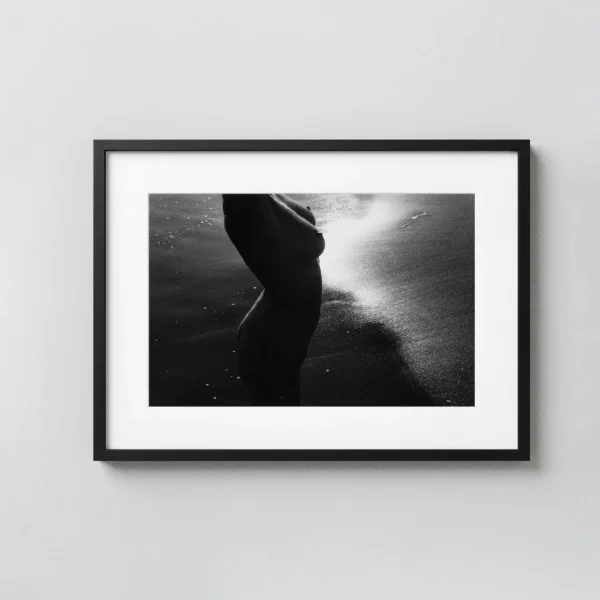 Nude at Water's Edge circa 1980 Photography Print