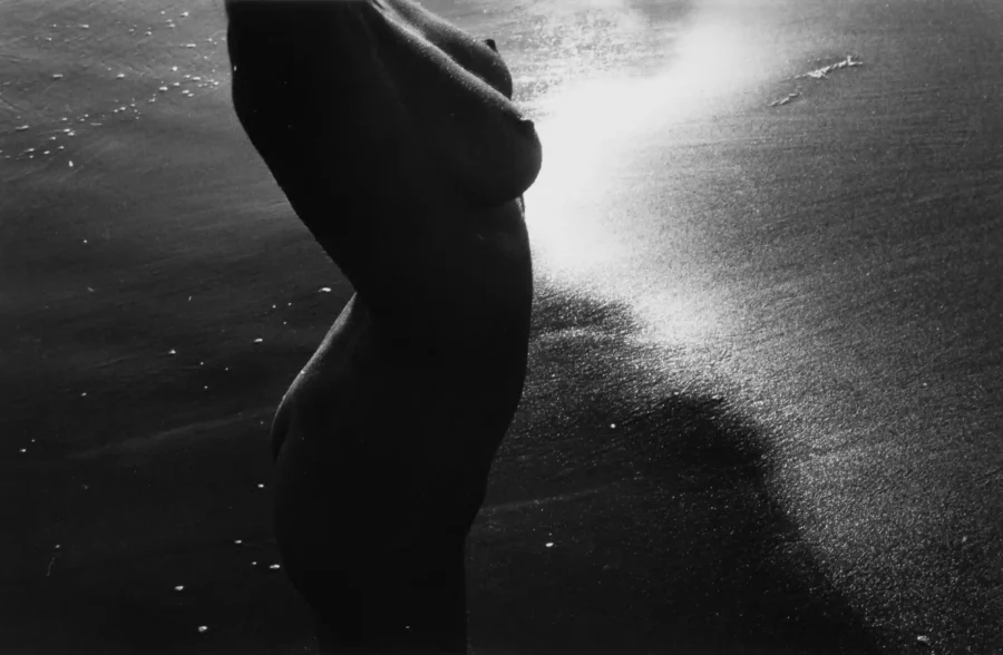 Nude at Water's Edge circa 1980 Photography Print