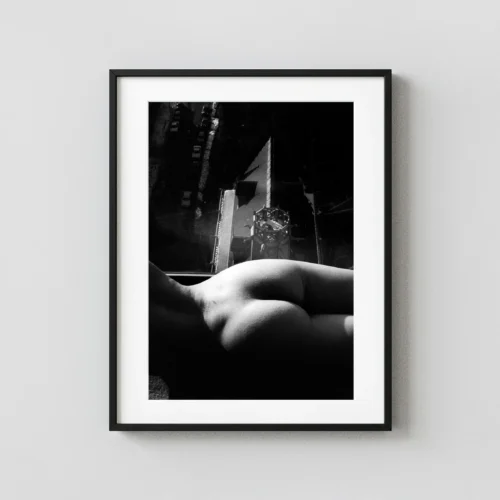 Reclining Nude in Interior Light 1977 Photography Print