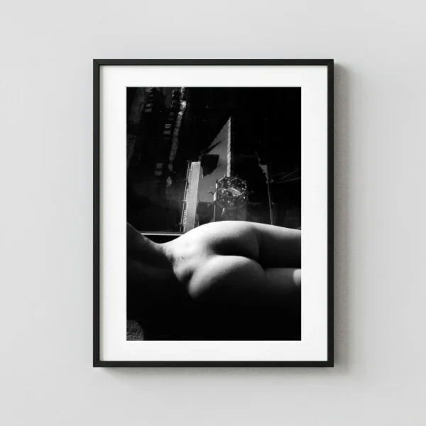 Reclining Nude in Interior Light 1977 Photography Print