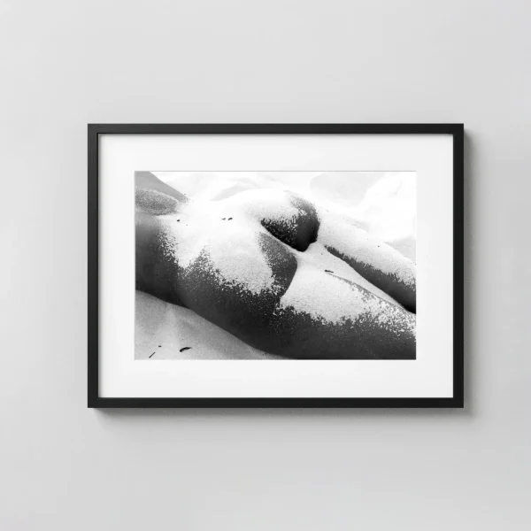Nude In The Sands 1982 Photography Print