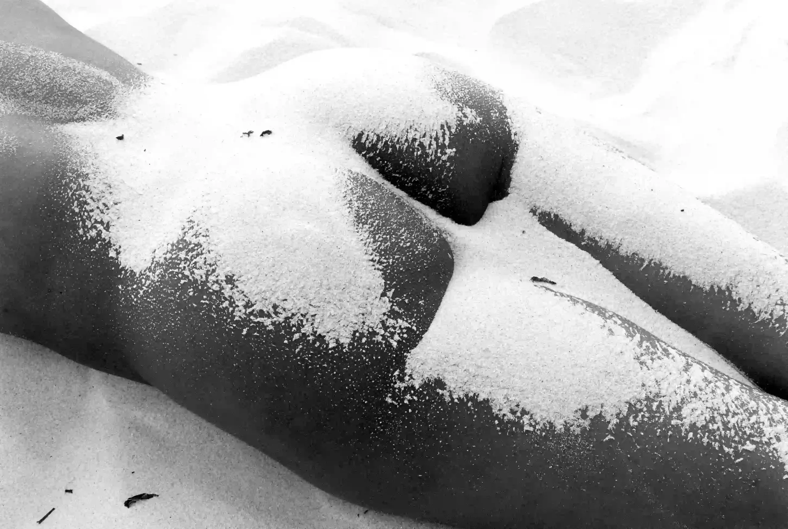 Nude In The Sands 1982 Photography Print