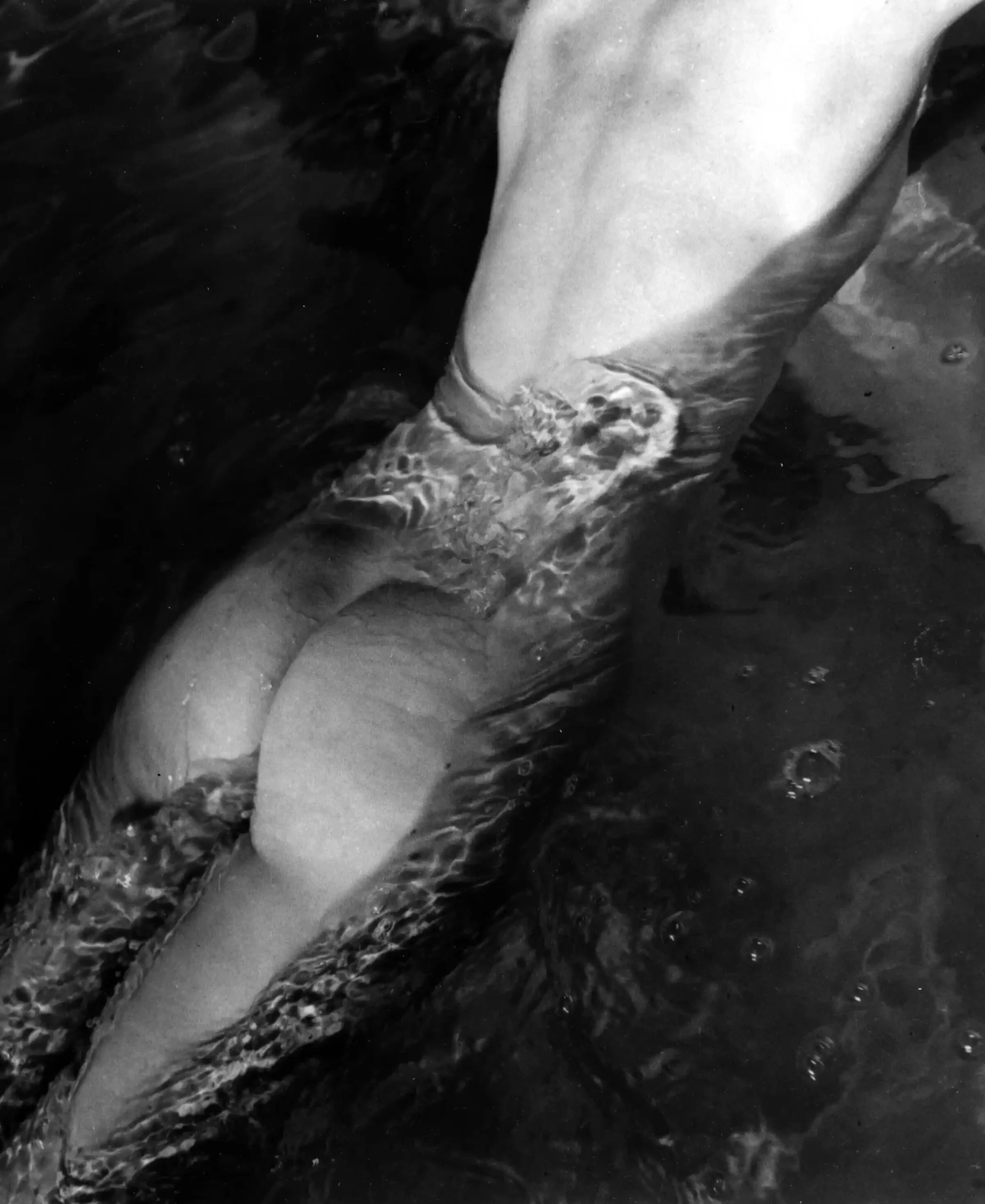 Nude In Water 1941 Photography Print