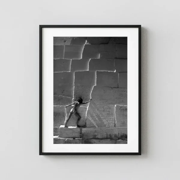 Nude Les Baux 1975 Photography Print