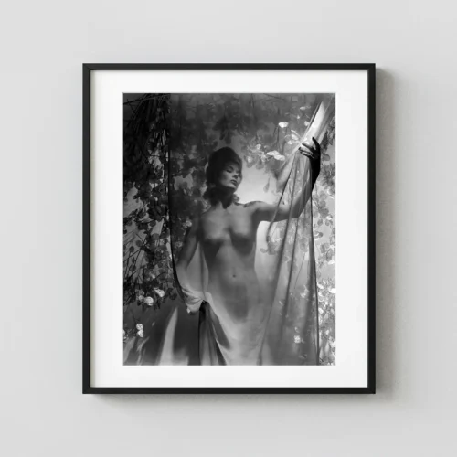 Nude Lisa With Money Plant 1939 Photography Print