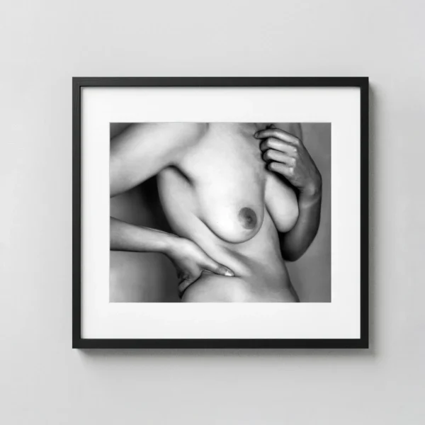 Nude Miriam Lerner Hands And Torso 1925 Photography Print