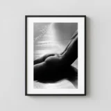 Nude On A Beach Camargue 1971 Photography Print