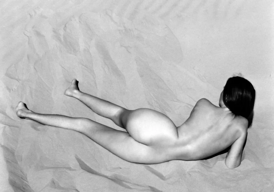 Nude On Sand Charis Oceano 1936 Photography Print