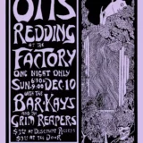 Otis Redding 1967 Concert Poster