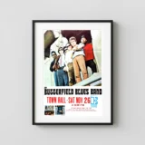 Paul Butterfield Blues Band 1966 Town Hall, New York City Concert Poster