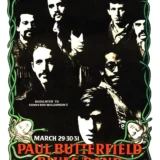 Paul Butterfield Blues Band 1968 Chicago, IL Cheetah Club Concert Poster
