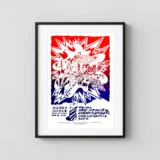 Paul McCartney 1967 London, England Million-Volt Rave "Carnival of Light" Poster