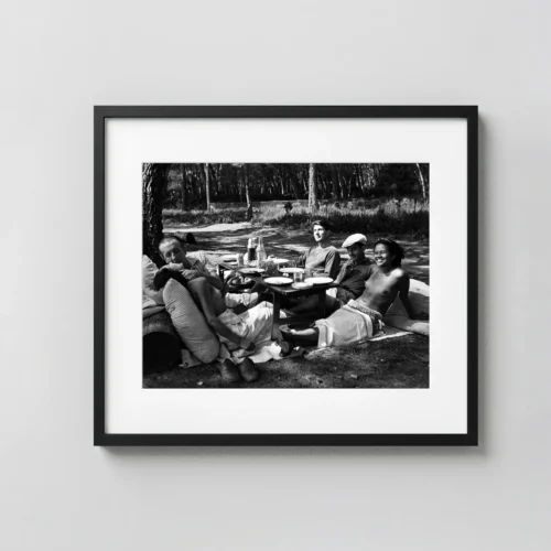 Surrealist Picnic with Nusch Éluard and Man Ray 1937 Nude Photography Print