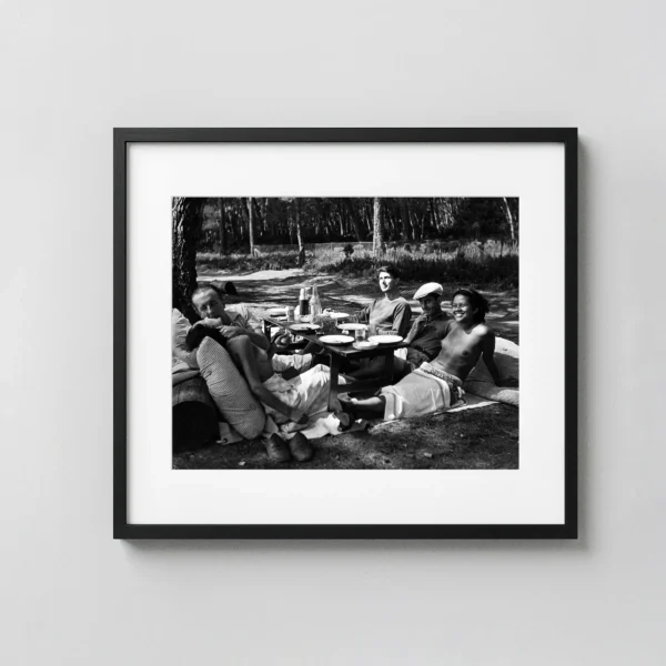Surrealist Picnic with Nusch Éluard and Man Ray 1937 Nude Photography Print