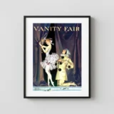 Pierrot and Columbine, Vanity Fair Magazine Cover, June 1915 Music Poster