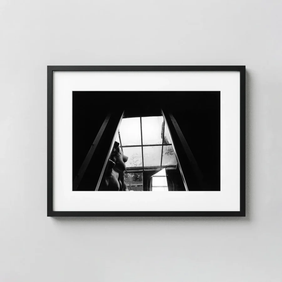 Plastic Love Dream Series 1983 View 1 Nude displayed as a framed wall mockup