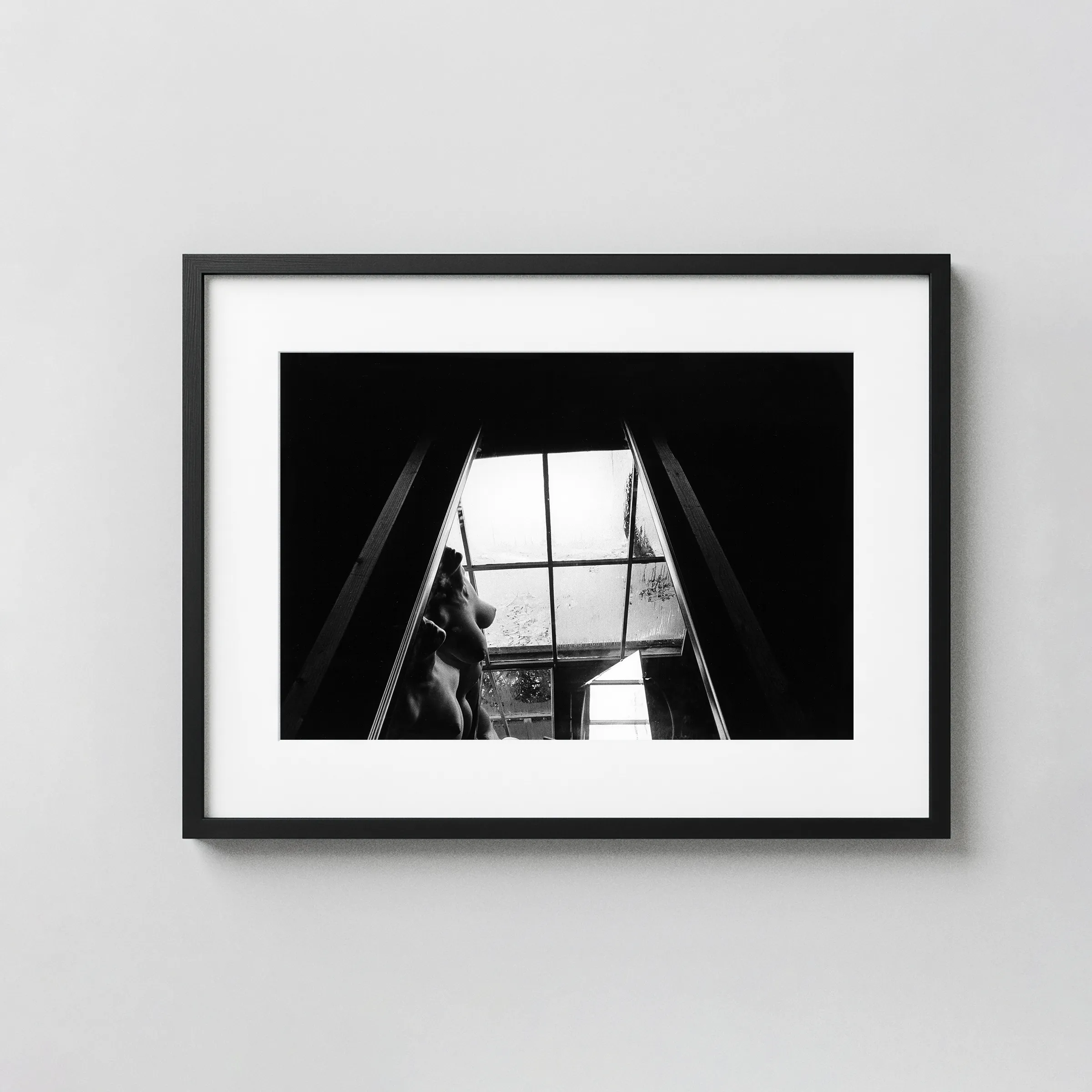 Plastic Love Dream Series 1983 View 1 Nude displayed as a framed wall mockup