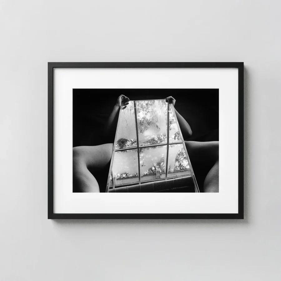 Plastic Love Dream Series 1983 View 2 Nude displayed as a framed wall mockup