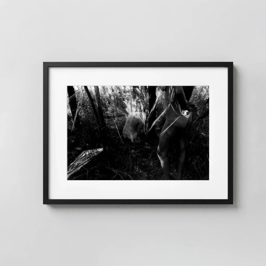 Plastic Love Dream Series 1983 View 3 Nude displayed as a framed wall mockup