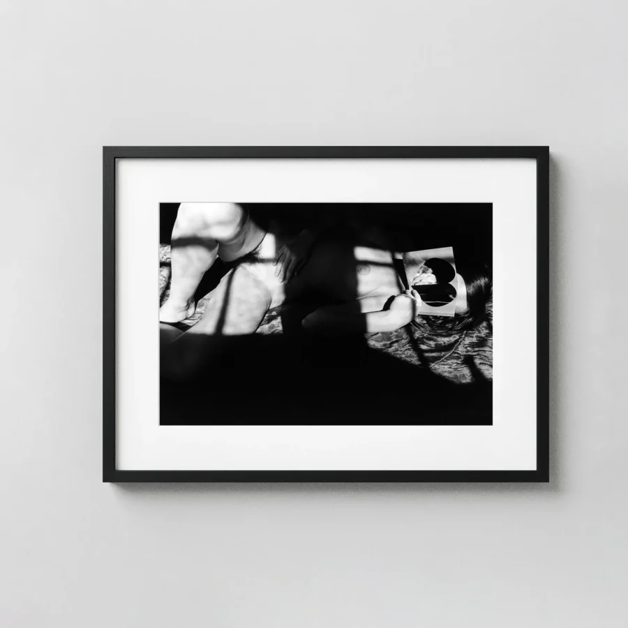 Plastic Love Dream Series 1983 View 4 Nude displayed as a framed wall mockup