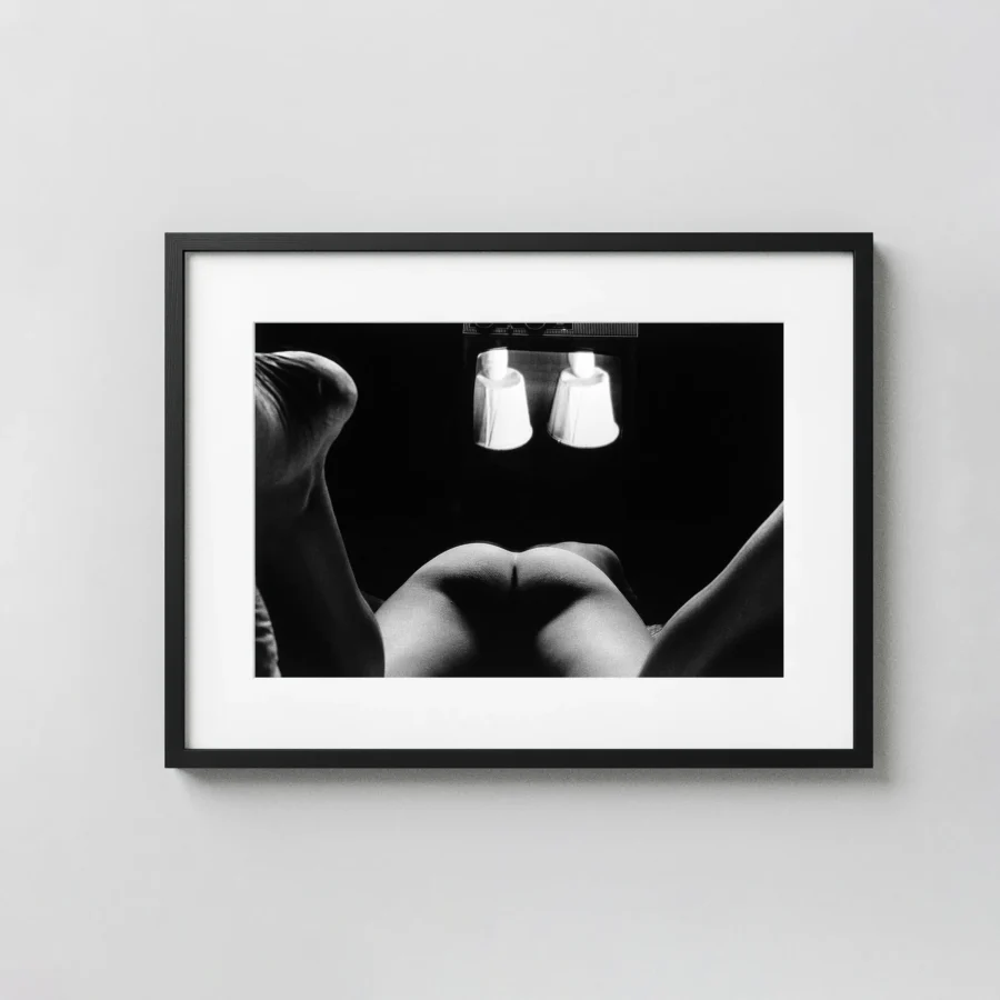 Plastic Love Dream Series 1983 View 5 Nude displayed as a framed wall mockup