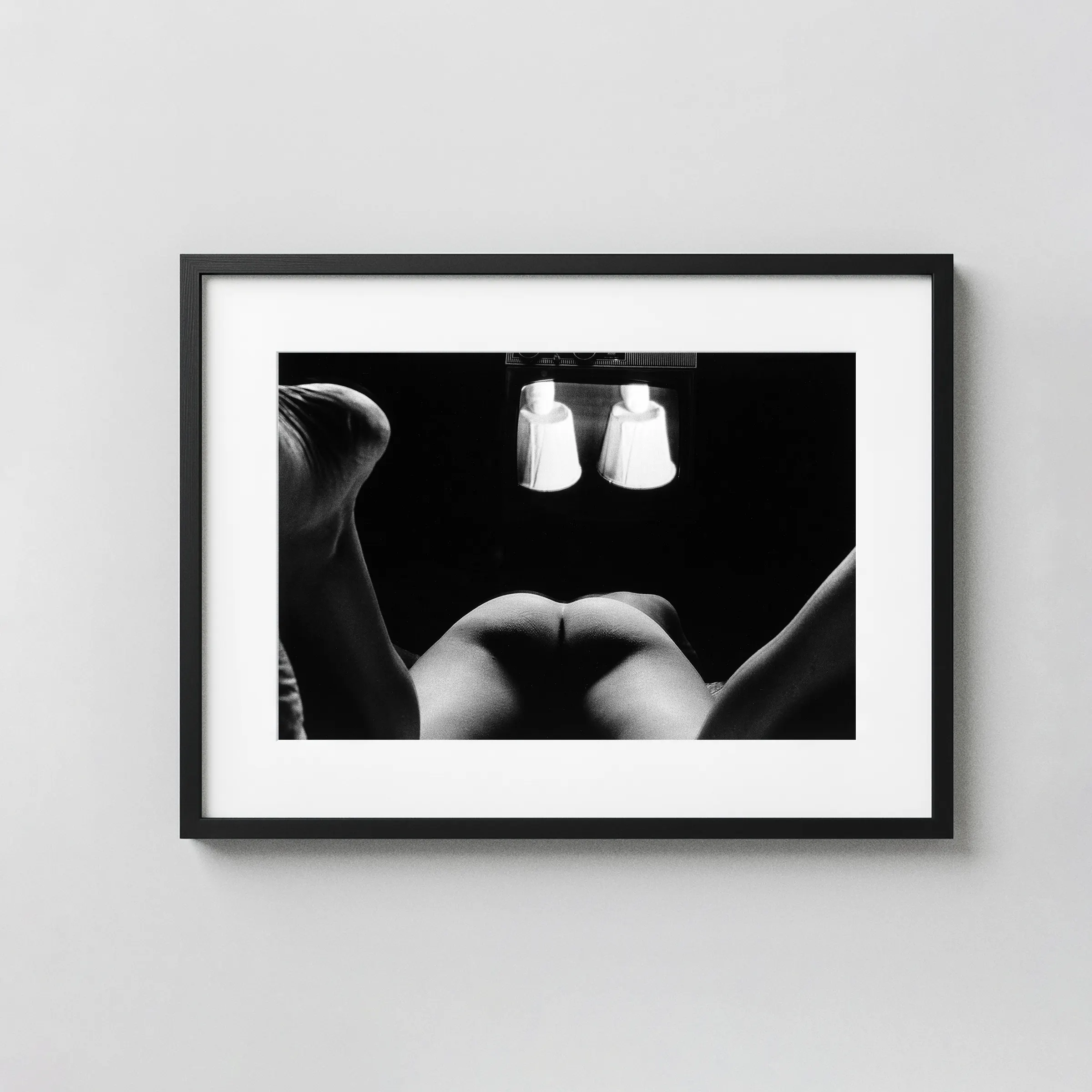 Plastic Love Dream Series 1983 View 5 Nude displayed as a framed wall mockup