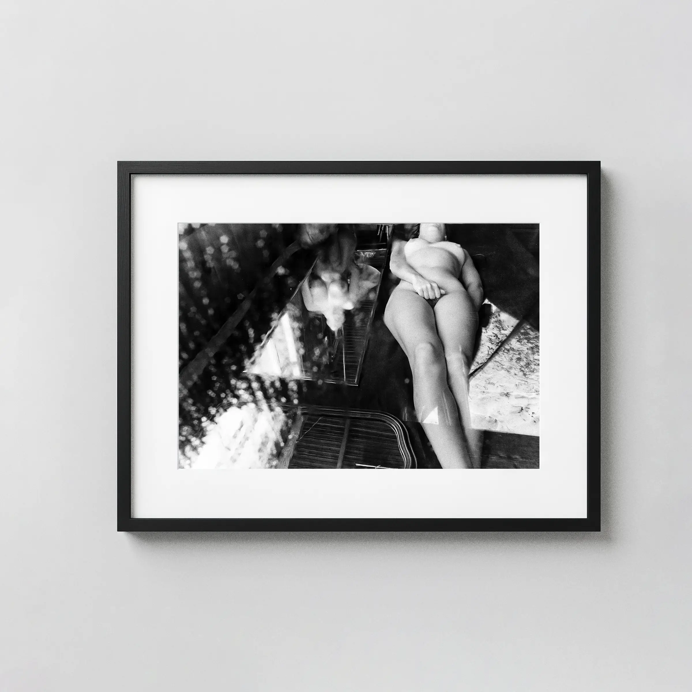Plastic Love Dream Series 1983 View 6 Nude displayed as a framed wall mockup
