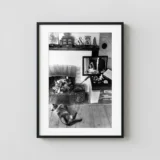 Prague Interior Figure Study 1981 Photography Print