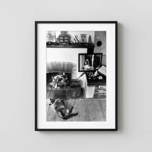 Prague Interior Figure Study 1981 Photography Print