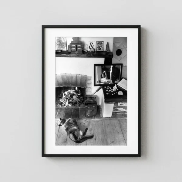 Prague Interior Figure Study 1981 Photography Print