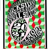 Quicksilver Messenger Service 1966 Fillmore Auditorium Concert Poster