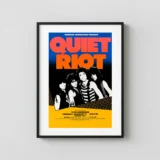 Quiet Riot 1983 Louisville, KY Concert Poster