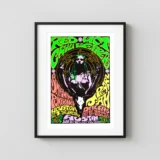 Red Hot Chili Peppers, Pearl Jam, Smashing Pumpkins 1991 Music Poster