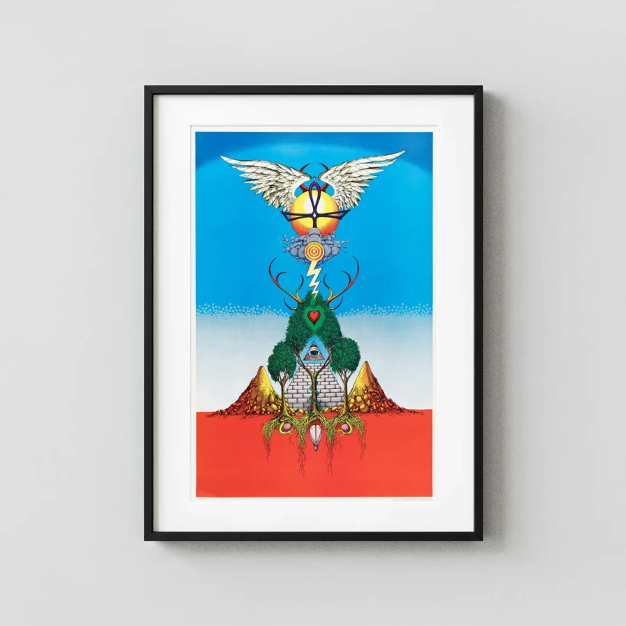 Rick Griffin 1968 the Unnamable Headshop Poster