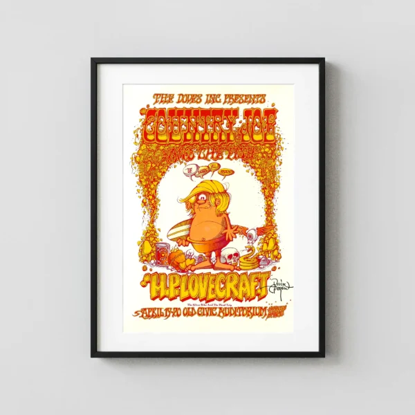 Rick Griffin "Murph the Surf" 1969 Hawaiian Concert Poster