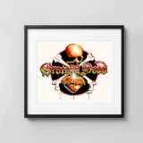 Rick Griffin Grateful Dead Reckoning Album Preliminary Art and Printed Poster