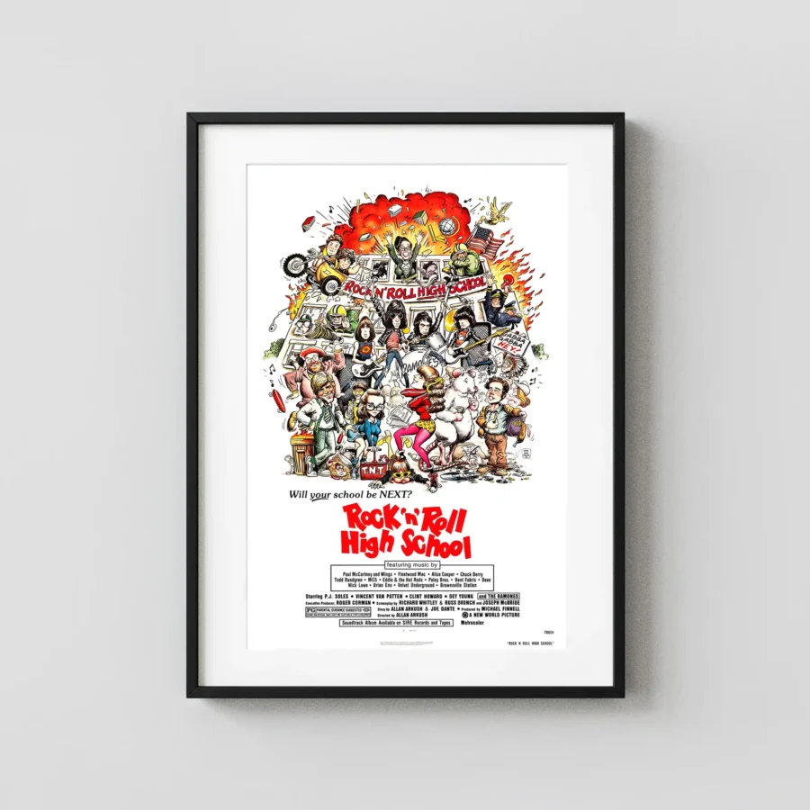 Rock 'N' Roll High School (New World, 1979) Music Poster