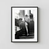 Roselyne Chateau Darcangues France 1975 Nude Photography Print