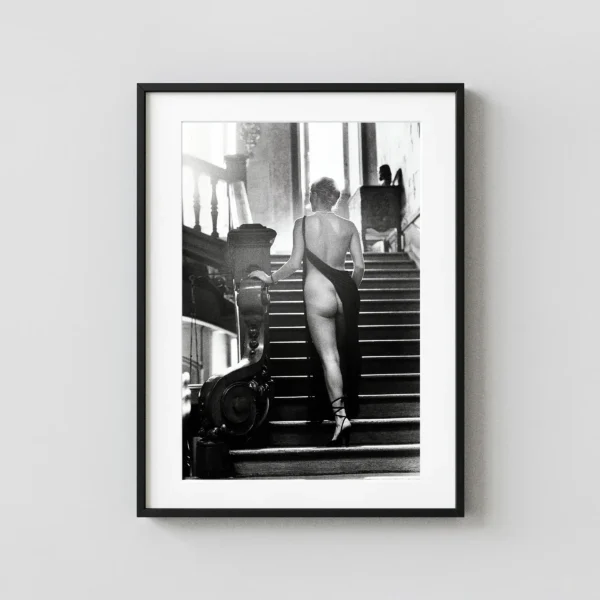 Roselyne Chateau Darcangues France 1975 Nude Photography Print