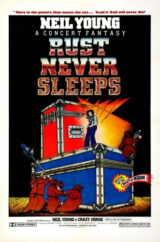 Rust Never Sleeps 1979 Music Poster